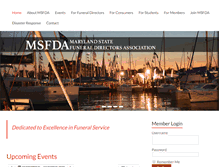 Tablet Screenshot of msfda.net